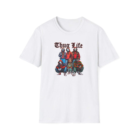 Thug Life, Horror Movie Characters T-Shirt - Crafty Harvest Designs