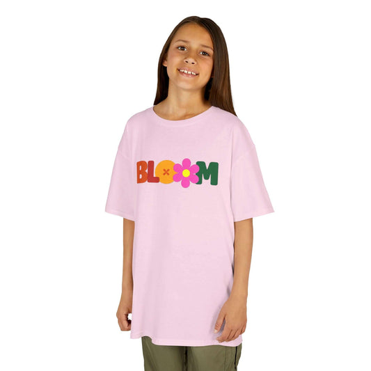 BLOOM Kids Kids Heavy Cotton™ Tee | Retro Flower Power Tee