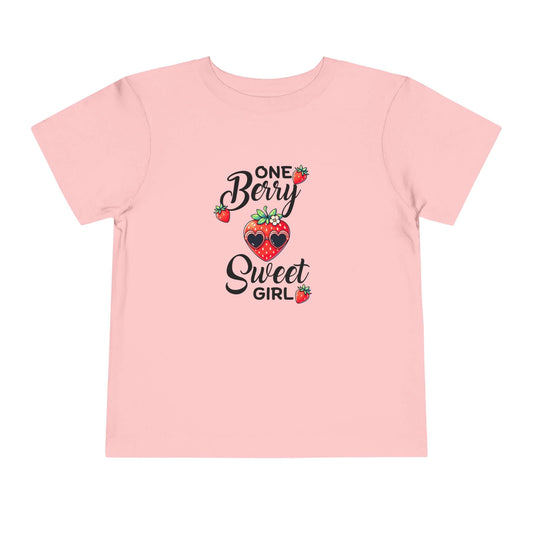 One Berry Sweet Girl Toddler T-Shirt | Cute Kids Tee