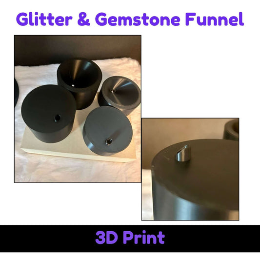Glitter and Gemstone Funnels