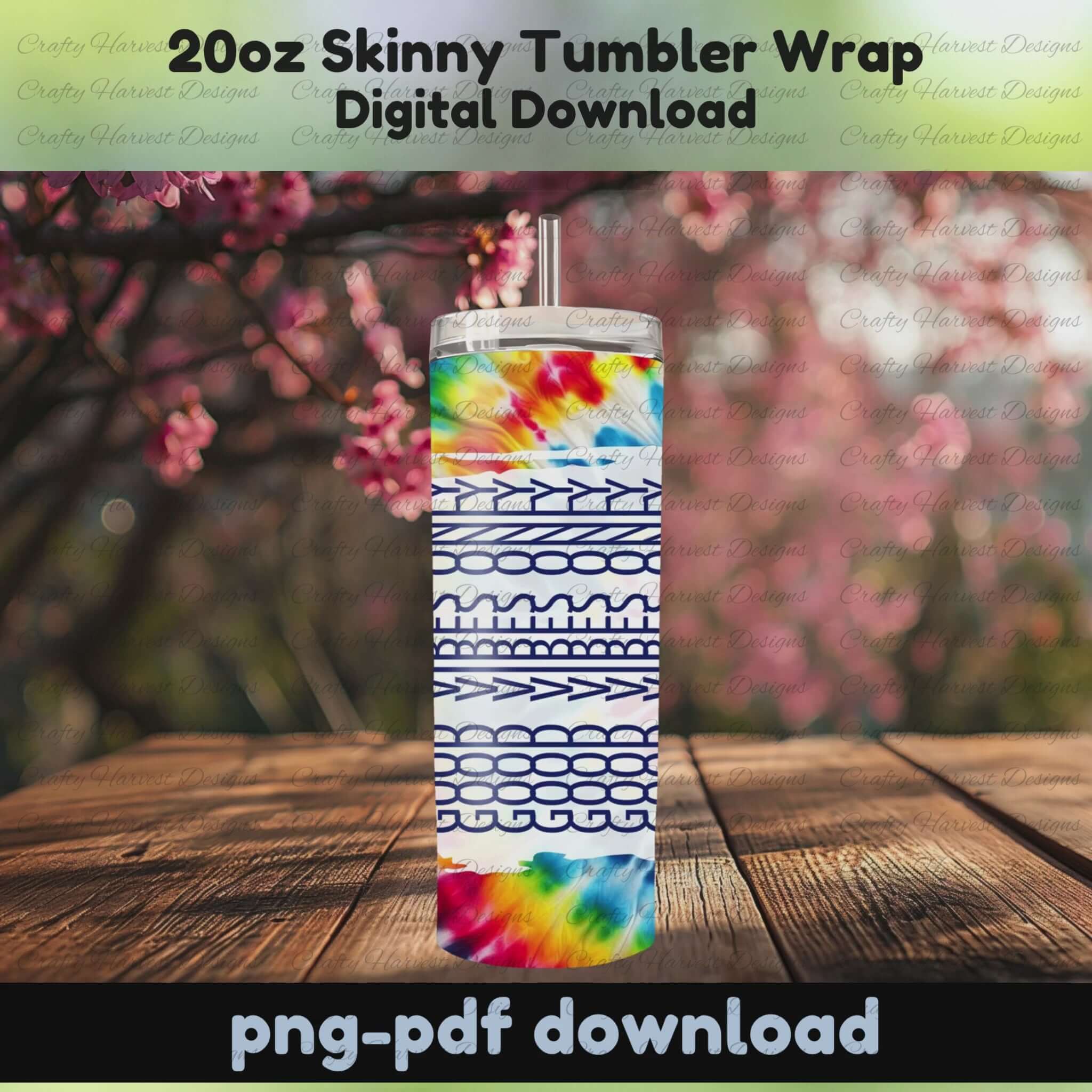 Rotating mockups 20oz skinny sublimation PNG